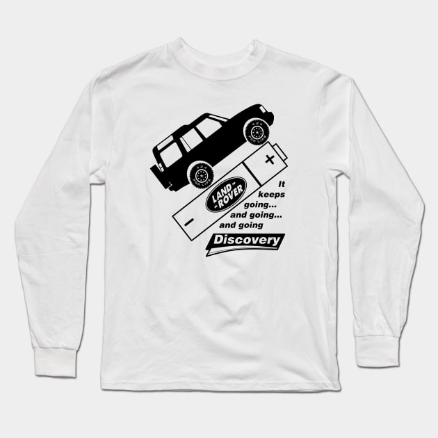 Energizer x Discovery (Parody) Long Sleeve T-Shirt by FourByFourForLife